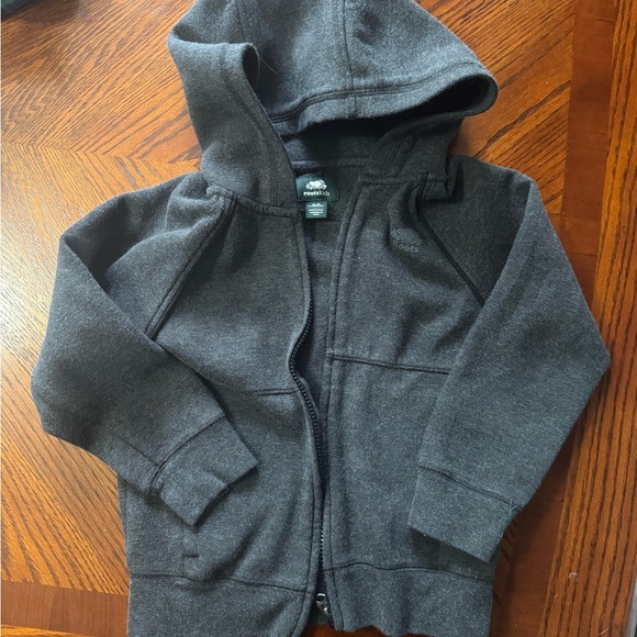 Roots Charcoal Kids Hoodie - Picture 1 of 2